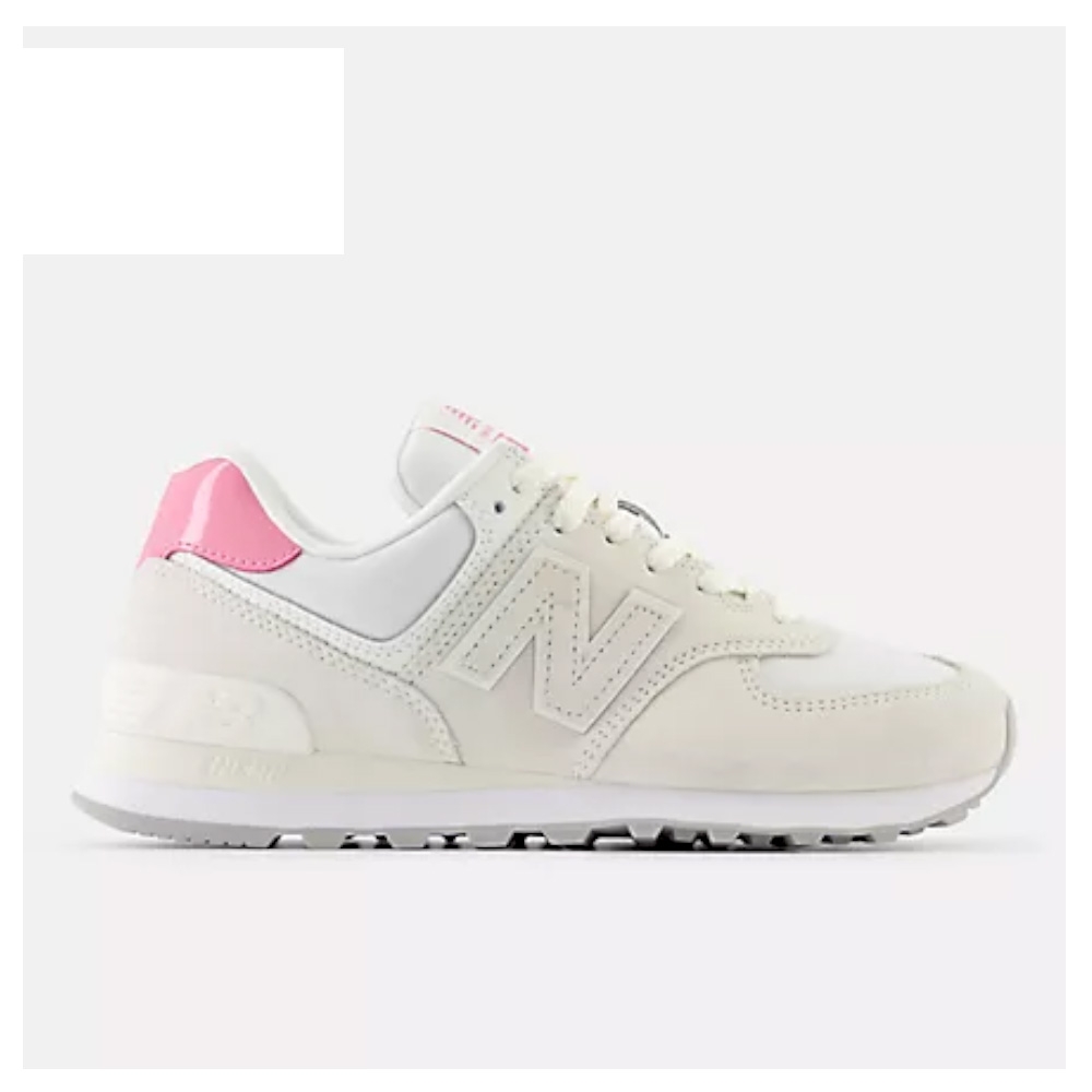 New Balance 女復古休閒運動鞋-白粉-WL5742BA-B