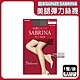 日本GUNZE SABRINA-彈力防勾線修身顯瘦美腿超薄內搭絲襪ML號1雙/袋-自然素肌(新紅袋)026黑色(吸濕排汗襪,抗靜電透膚褲襪,足間加強彈性襪) product thumbnail 1