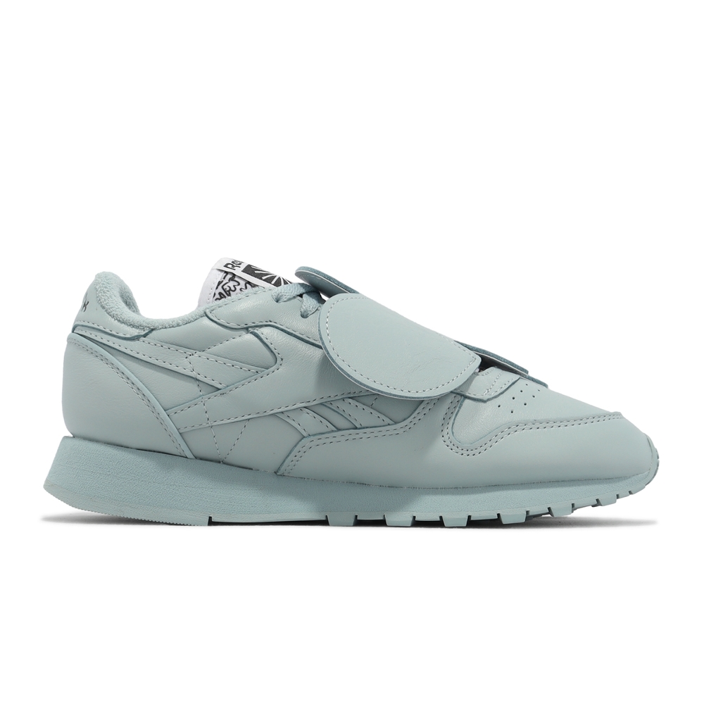 Reebok 休閒鞋EAMES Classic Leather 男女鞋藍大象皮革印花復古聯名款