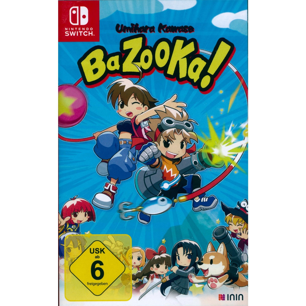 海腹川背 BaZooKa Umihara Kawase BaZooKa - NS Switch 中英日文歐版