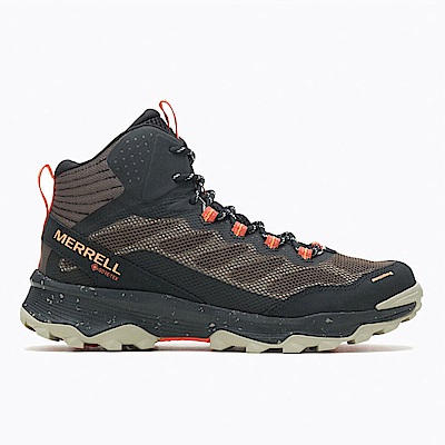 Merrell Speed Strike Mid GTX [ML067519] 男 登山鞋 戶外 越野 防水 耐磨 黑棕