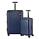 BENTLEY 28吋+20吋 PC+ABS 鋁合金拉桿尊榮硬殼行李箱 二件組-藍 product thumbnail 1