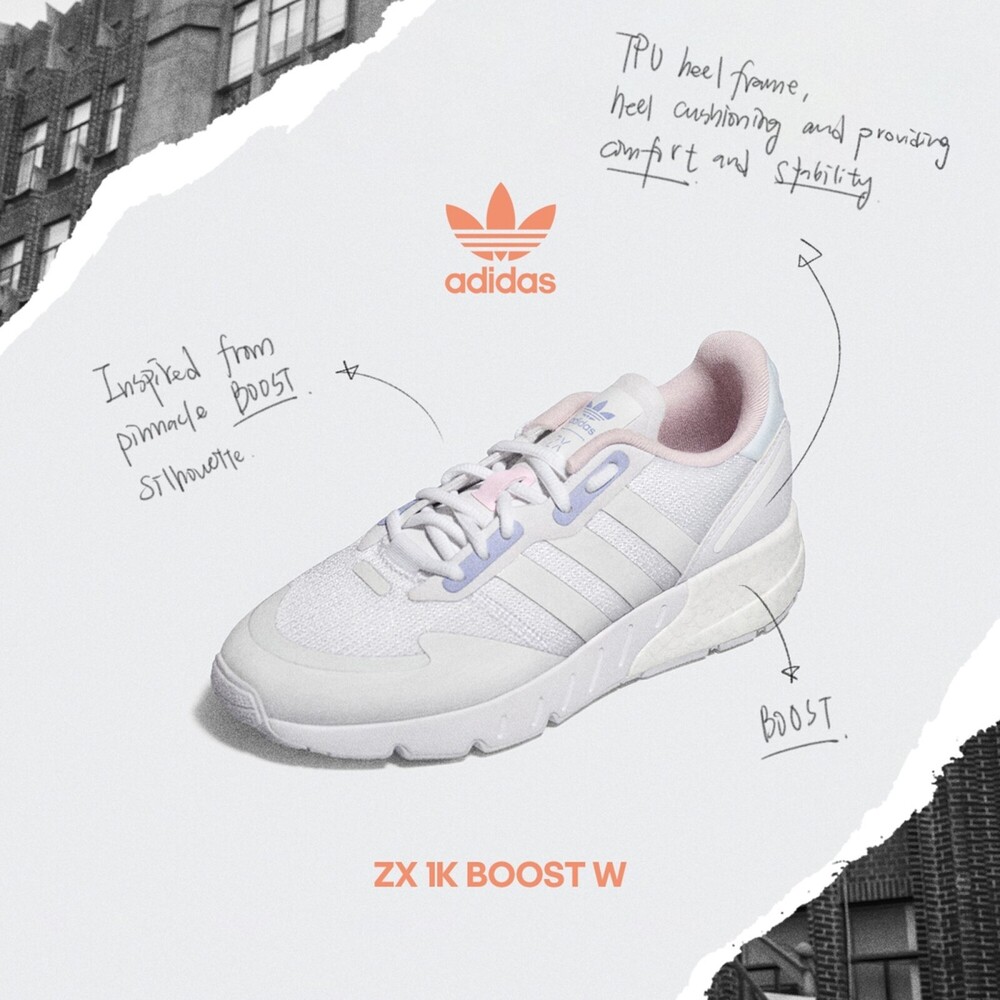 Adidas Zx 1k Boost W [H02939] 女鞋運動休閒經典透氣避震球鞋穿搭愛迪 