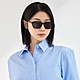 CARIN 復古歐美個性 窄方框 膠框太陽眼鏡 NewJeans代言/黑#HANNA S C1 product thumbnail 2