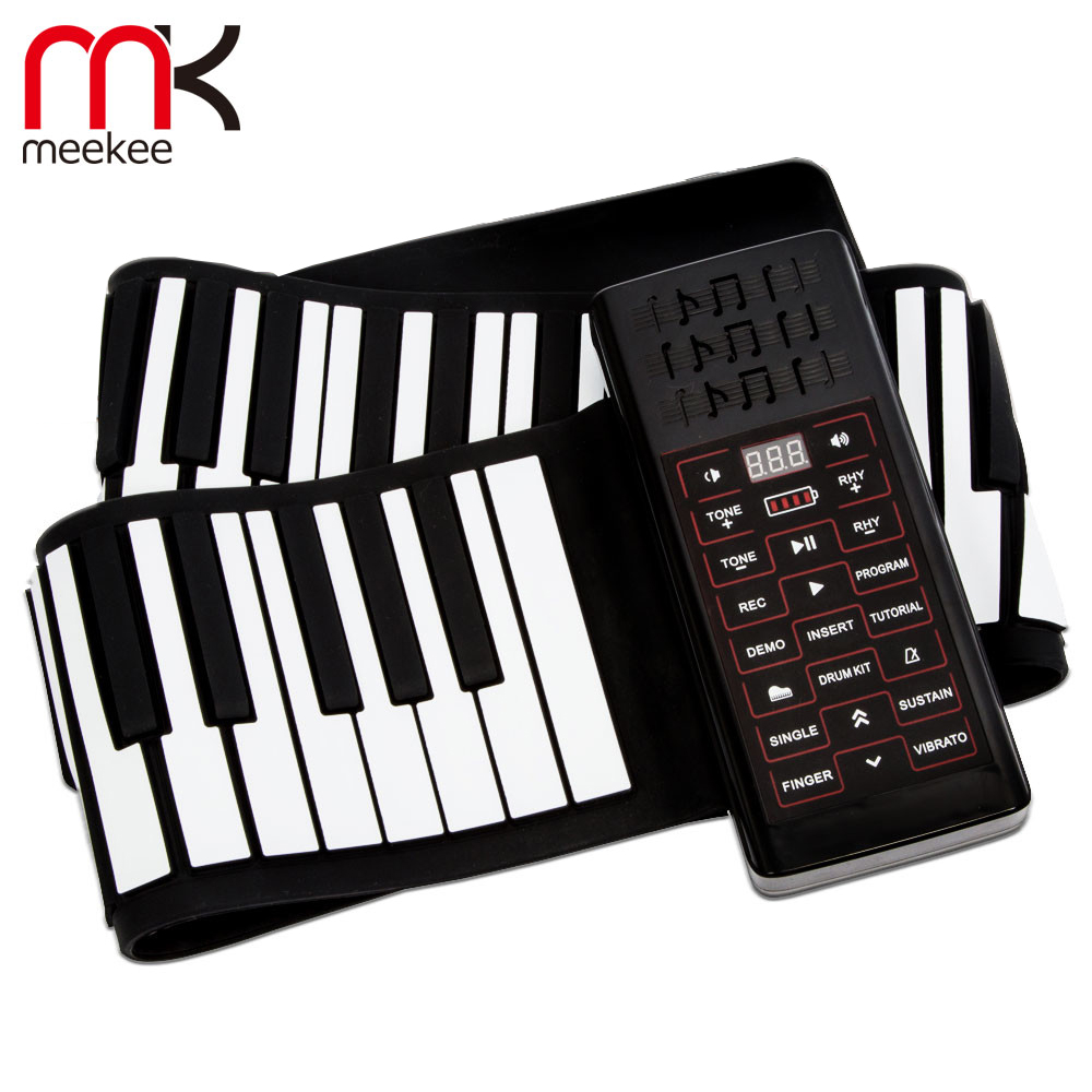【meekee】攜帶型88鍵高音質手捲電子琴 (IP88)