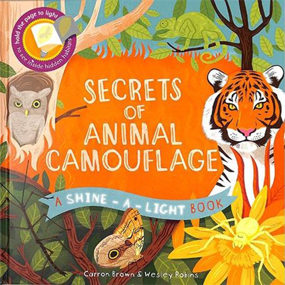 Secrets Of Animal Camouflage 透光書：動物偽裝篇精裝繪本 | 拾書所
