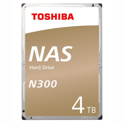 【TOSHIBA】N300 3.5吋 4TB 7200RPM/128MB NAS硬碟