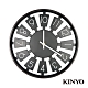 KINYO立體簍空掛鐘CL183 product thumbnail 1