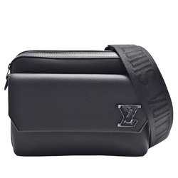 Replica Louis Vuitton Fastline Messenger LV Aerogram Bag M22482 Black