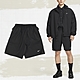 Nike 褲子 Lab Solo Swoosh Shorts 男款 黑 短褲 寬版 拉鍊口袋 抽繩 小勾 DX0750-010 product thumbnail 1