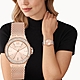 Michael Kors MK Lennox 時尚大三針晶鑽米蘭帶女錶 母親節禮物-37mm MK7336 product thumbnail 2