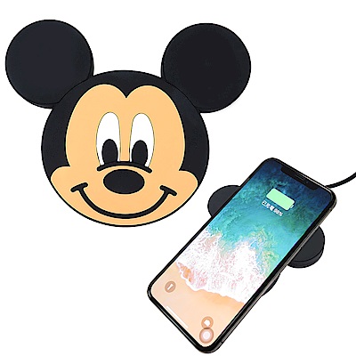 Disney迪士尼可愛大頭無線充電座/充電板_米奇