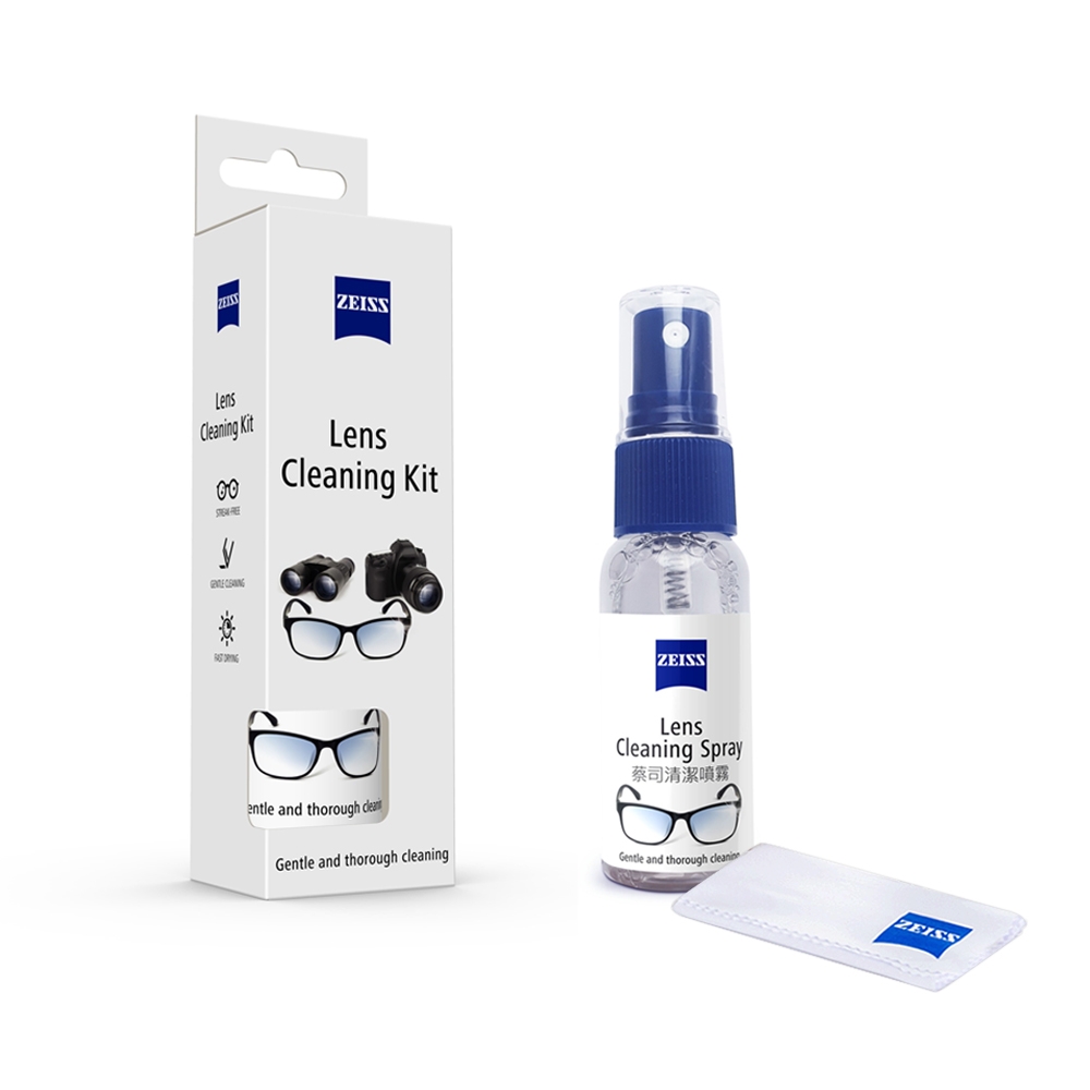 蔡司 Zeiss 專業鏡面抗菌清潔噴霧組 /30ml (2入組)