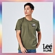 【X-LINE】Lee 男款 為滑板而生LOGO短袖圓領T恤 蒼翠綠 product thumbnail 2
