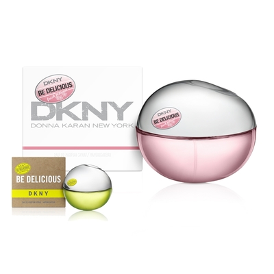 【DKNY】粉戀蘋果女性淡香精100ml(贈小香7ml乙瓶)