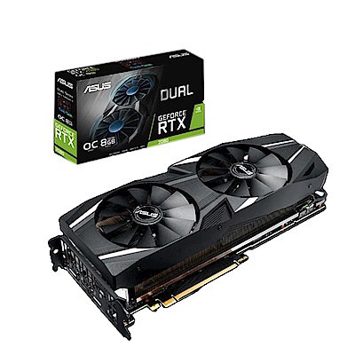 華碩顯示卡 DUAL-RTX2080-O8G