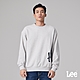 Lee 男款 側邊HD.LEE長袖圓領大學T/厚T 灰色｜Modern product thumbnail 1