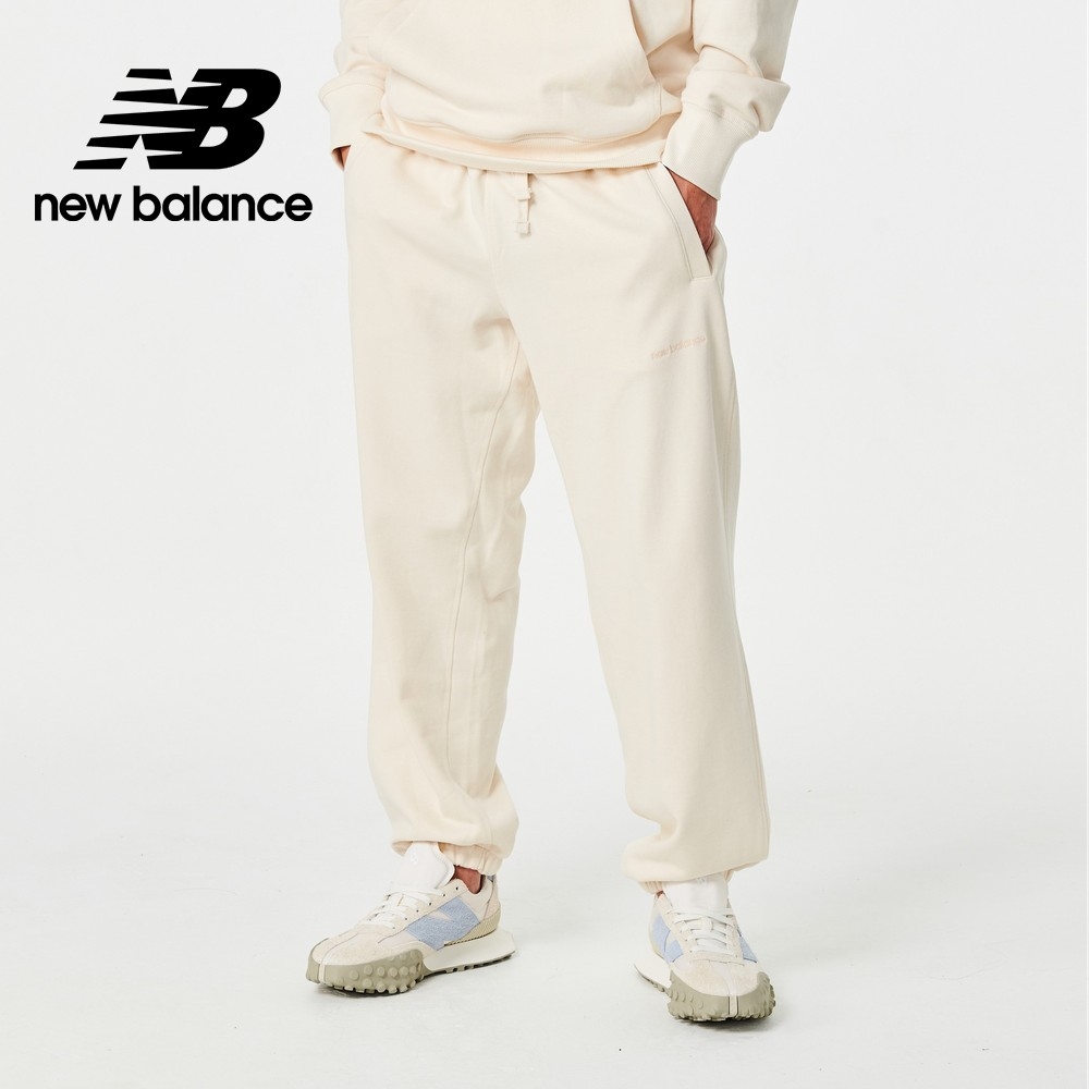 [New Balance]休閒束口長褲_男性_奶油杏_AMP23551GIE