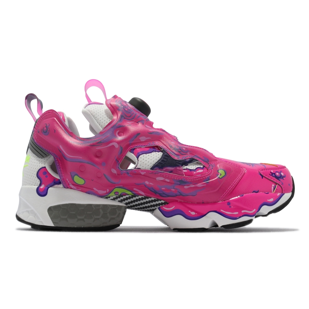 Reebok 休閒鞋Instapump Fury MU 男鞋魔鬼剋星聯名充氣科技蜂巢緩震