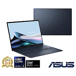 ASUS UX3405MA 14吋輕薄筆電 (Core Ultra 5-125H/16G/1TB SSD/EVO認證/紳士藍/Zenbook 14 OLED)