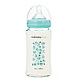 【麗嬰房】媽咪小站 母感體驗2.0 玻璃奶瓶-寬口240ml (2色可選) product thumbnail 1