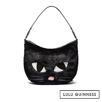 LULU GUINNESS FREDDIE 肩背包 (絨毛款)