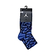 Nike 襪子 Air Jordan 藍 黑 動物紋 喬丹 休閒 長襪 單雙入 SX5858-480 product thumbnail 1