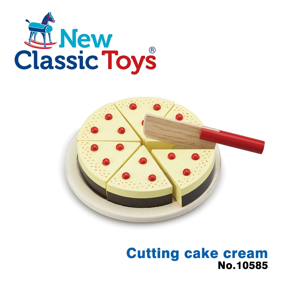 荷蘭New Classic Toys 奶油蛋糕切切樂 - 10585