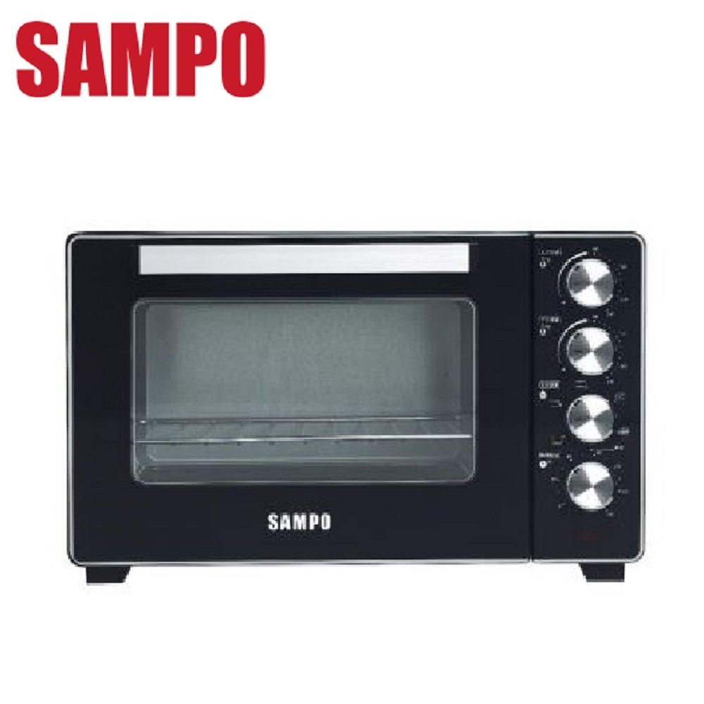 (快速到貨) SAMPO 聲寶 32L烘烤雙溫控旋風電烤箱 KZ-XR32F -
