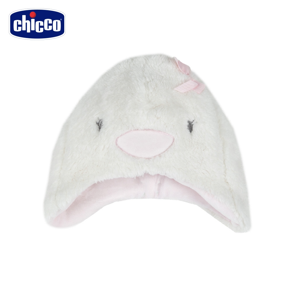 chicco--寶貝小鴨-毛絨造型護耳帽