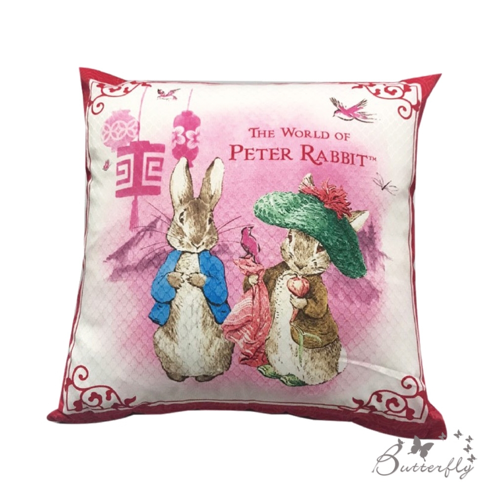 台製MIT-比得兔Peter Rabbit彼得兔經典系列抱枕-比得班