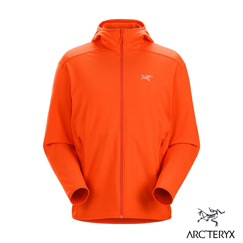 Arcteryx 始祖鳥 男 Kyanite 輕量刷毛外套 非凡橘