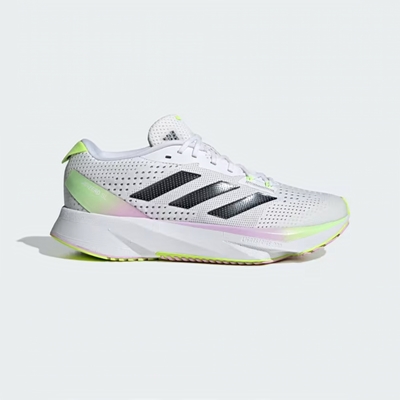 adidas 慢跑鞋 女鞋 運動鞋 緩震 ADIZERO SL W 白綠紫 IG3345