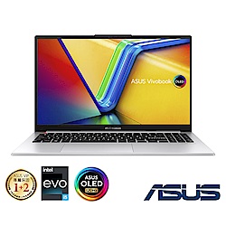 ASUS S5504VA 15.6吋2.8K筆電 (i5-13500H/16G/512G/EVO/Vivobook S15 OLED/酷玩銀)