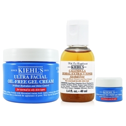 KIEHLS契爾氏 冰河醣蛋白吸油水感凝凍 50ml 加贈水感凝凍7ml+金盞花化妝水40ml