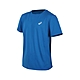 ASICS 男短袖T恤-吸濕排汗 運動 上衣 慢跑 反光 亞瑟士 2011A813-412 藍銀 product thumbnail 1