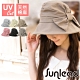 Sunlead 可塑型帽緣。小顏護髮防曬寬圓頂蝴蝶結遮陽帽 product thumbnail 1