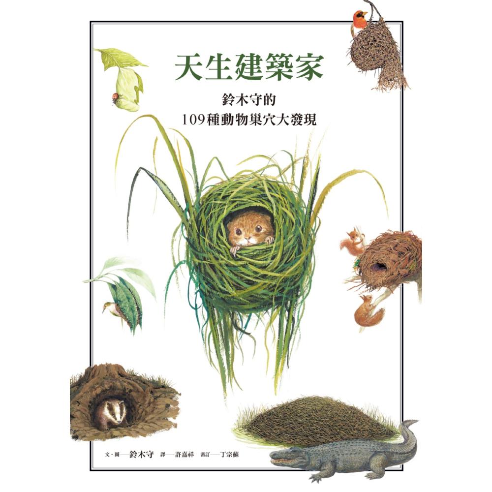 天生建築家：鈴木守的109種動物巢穴大發現 | 拾書所