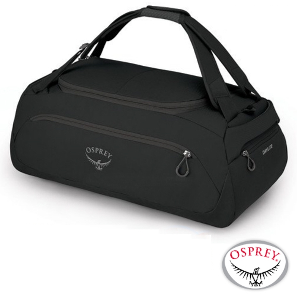 OSPREY 新款 Daylite Duffel 45L 超輕三用式旅行裝備袋背包(可後背/肩背/手提)_黑