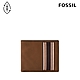 FOSSIL Everett 真皮大零錢袋皮夾-咖啡色 ML4511210 product thumbnail 1