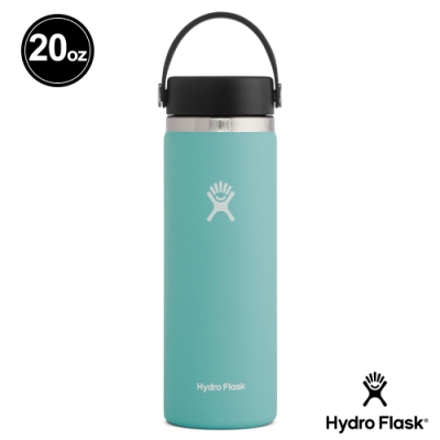 美國Hydro Flask 真空保冷/熱寬口鋼瓶591ml 高山綠