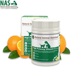 NAS 天然草本系列保健品 高效維生素C 100g X 1罐