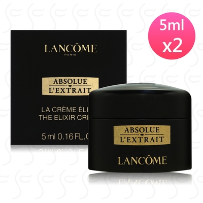 LANCOME蘭蔻 絕對完美黑鑽奢燦乳霜5ml*2 新品上市