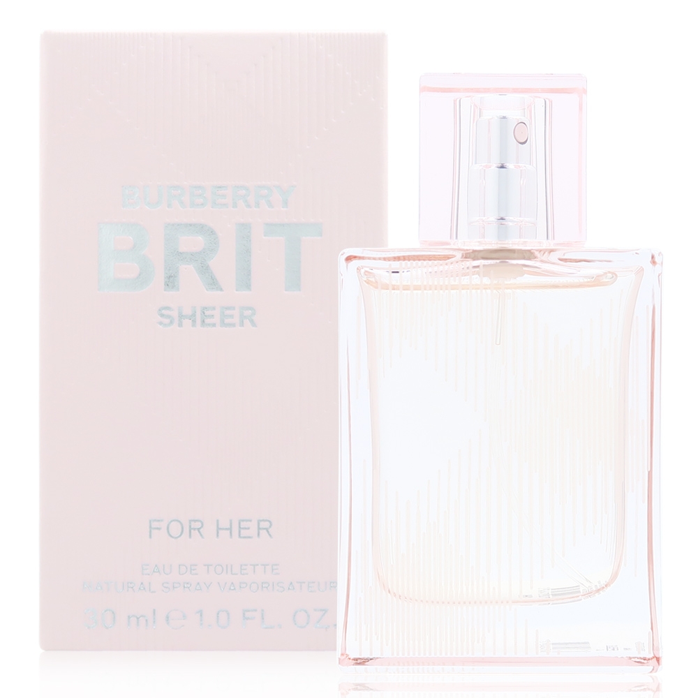 BURBERRY BRIT SHEER 粉紅風格女性淡香水30ml