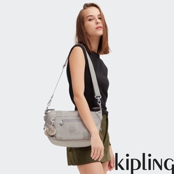 Kipling 溫柔沉穩灰手提側背包-ART MINI