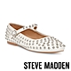 STEVE MADDEN-VINETTA-R 鑽面圓頭瑪莉珍鞋-白色 product thumbnail 1