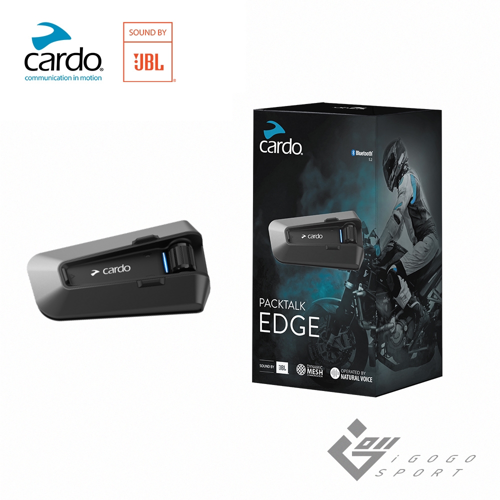 返品送料無料】 Cardo Freecom Packtalk EDGE 箱無し 未使用品