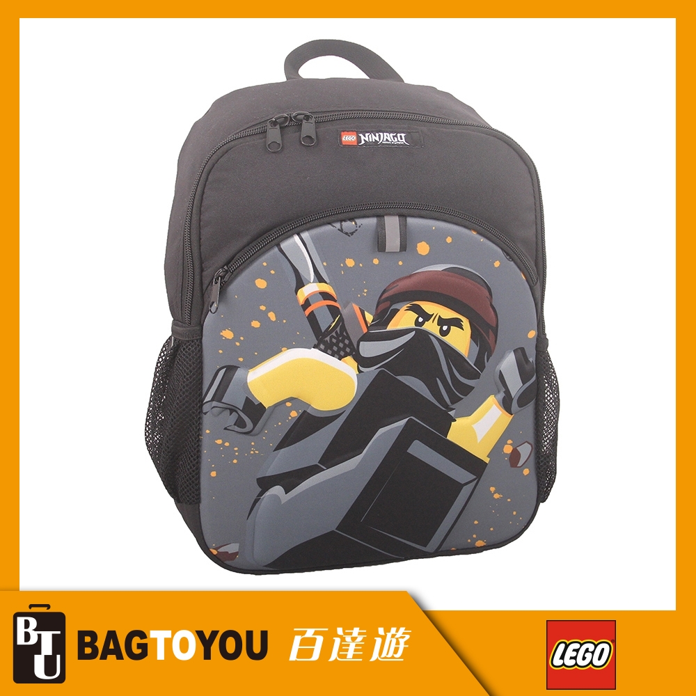 【LEGO】丹麥樂高背包-黑忍者 10100-07