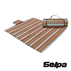 韓國SELPA 防水雙面可用繽紛野餐墊 一般型