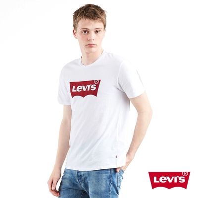 Levis 男款 短袖T恤 / 修身版型 / 經典LOGO TEE / 白